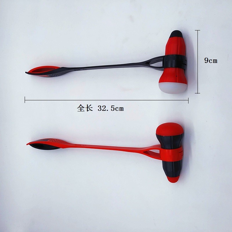 经络按摩锤子硅胶敲打棒捶背神器腿颈椎后背胆经拍打器足疗穴位锤