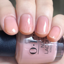  American OPI jelly color nail polish Nude pink bake-free quick-drying long-lasting black and white big red toenails