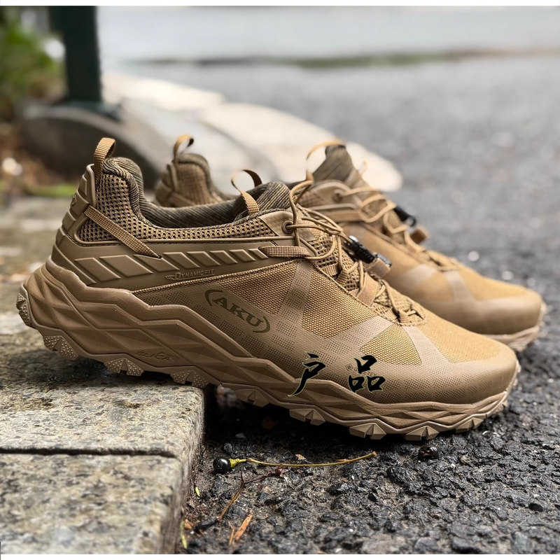 Aku's New Flyrock Tactical Low-Top Flyrock Tactical Outdoor Hiking Waterproof and Breathable Hiking Shoes