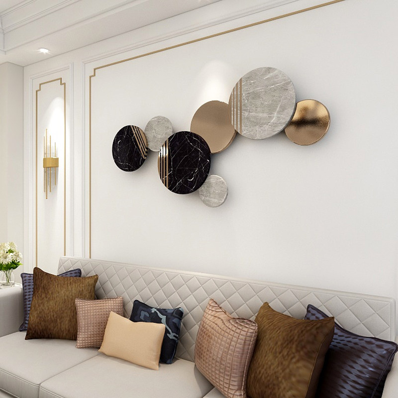 Modern Chinese Home Metal Wall Decoration Living Room Dining Room Dining Room Dining Room Wall Decoration Pendant Furniture Wall Iron Art Wall Decoration-Taobao