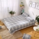 Chất lượng cao cotton cotton lưới đơn giản mùa xuân và mùa hè cũ vải thô giường đơn giường đôi đơn mảnh có thể được tùy chỉnh - Khăn trải giường