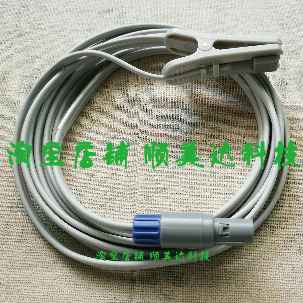 猫狗宠物小动物耳夹式氧传感器一体舌夹式
