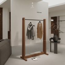 Clothing store display rack floor-standing island display rack clothes rack womens clothing store special clothing display rack retro shelf