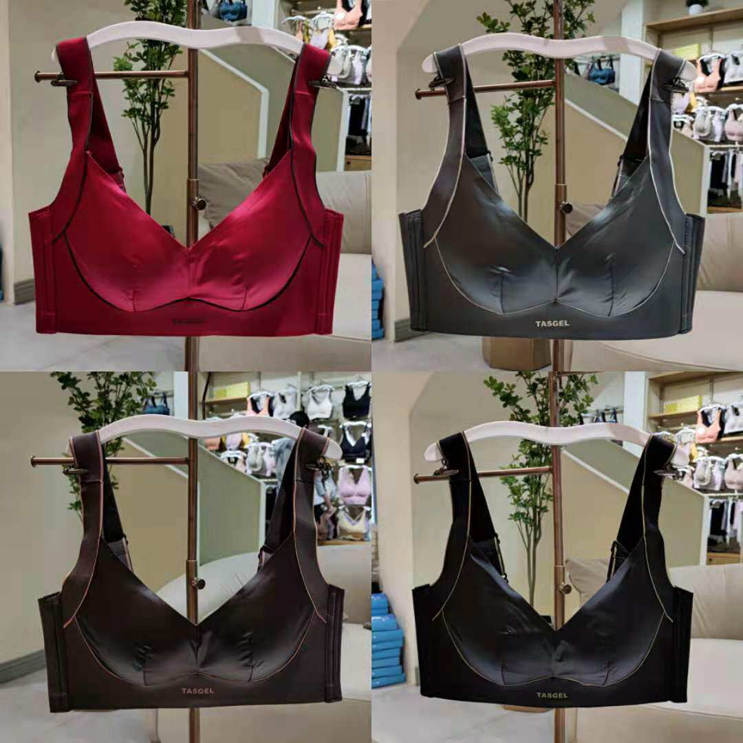 Dandelion Function Brireal Silk Fabric Bra Woman No Steel Ring Plus High Side Ratio Styling Underwear Precious 8005-Taobao