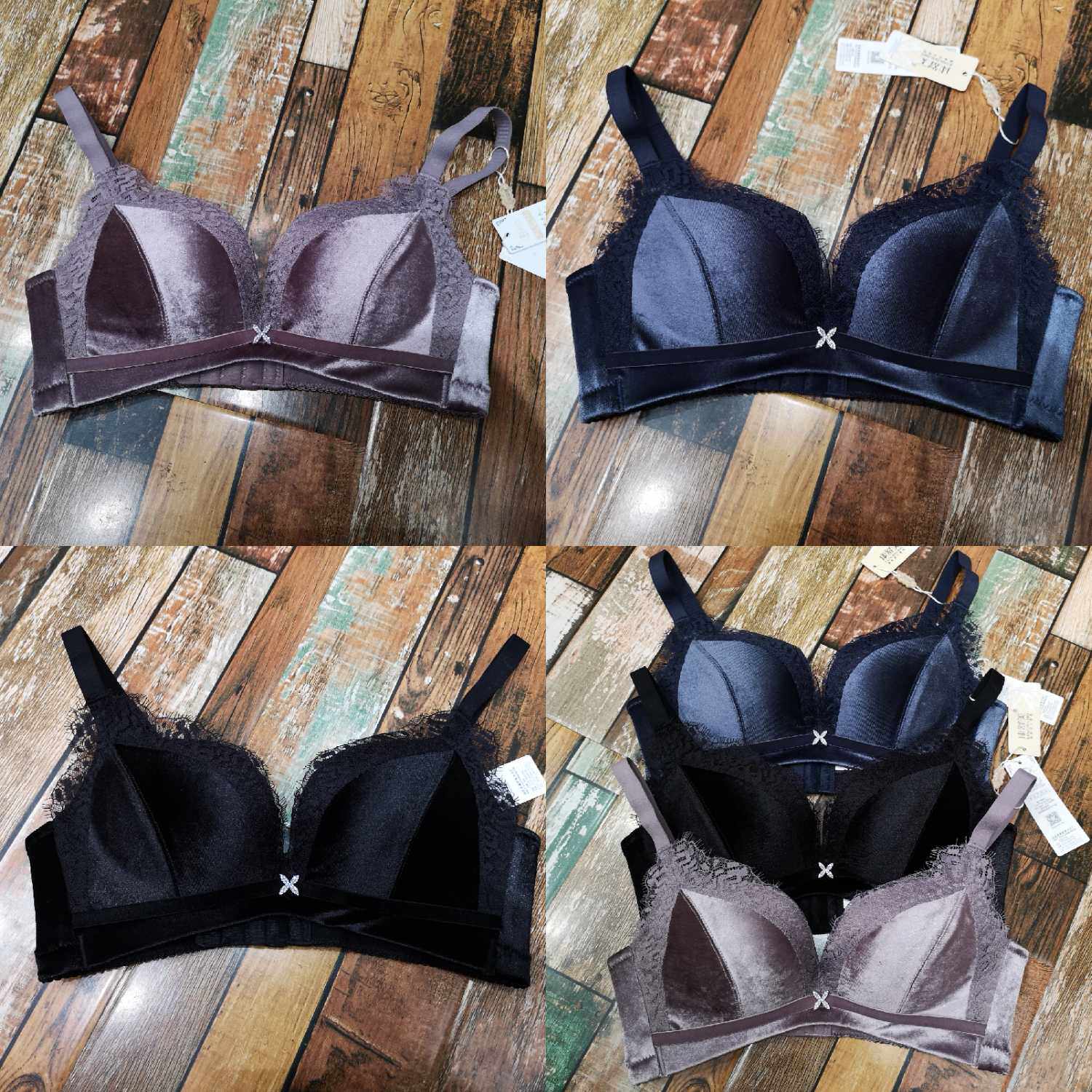 2018 Fall and Winter Kang Shu Mei Kw8203 Without Steel Coil thick gathering adjustment type underwear lace sexy underwear