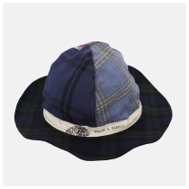 Brain cloth original three-piece soft cloth top hat Magic hat color grid grass pick including national sand tent out of print
