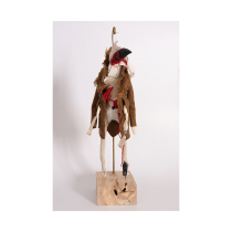 Brain cloth art soft sculpture muppet ornaments Dark black cloth design products