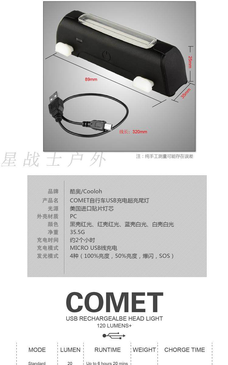 Lumière vélo - Taillights - Ref 2400489 Image 8