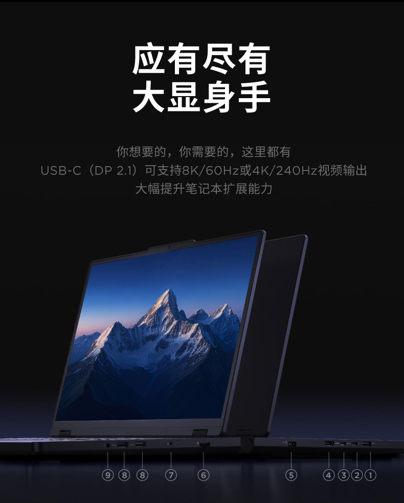 联想拯救者Y7000P 酷睿Ultra7 255HX RTX5060 AI高静游戏本电竞笔记本电脑插图14
