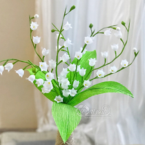 Suzulan Wrinkled Paper DIY Handmade Paper Flowers Materials Bag Paper Art Lau Skills Class Study Kit can be made 30 branches