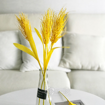 Wrinkled Paper Wheat Tassel Paper Art DIY Handmade Paper Flowers Material Bag Creative Paper Art Flower Fumbling With Curled Folds Paper