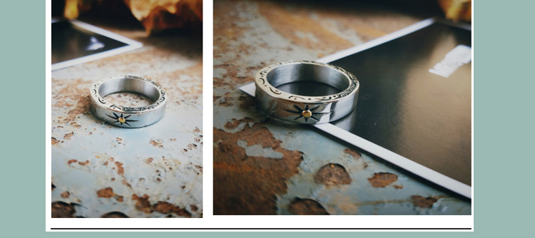 Bague mixte OTHER   en Acier au titane - Ref 3087558 Image 22