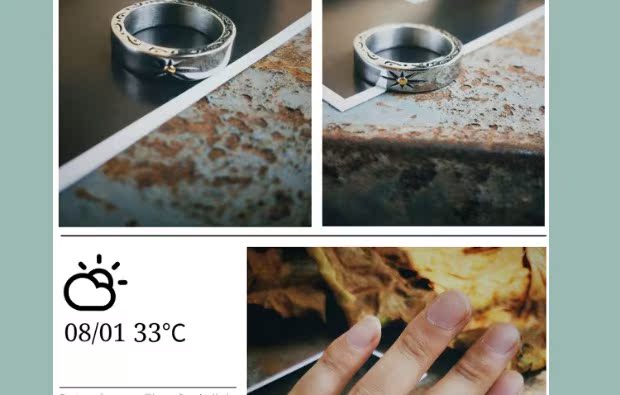 Xu hướng Nhật Bản cá tính nữ nữ ngón trỏ nhẫn trang sức thủy triều thương hiệu nhẫn titan thép đơn giản cặp đôi sinh viên nhẫn đẹp