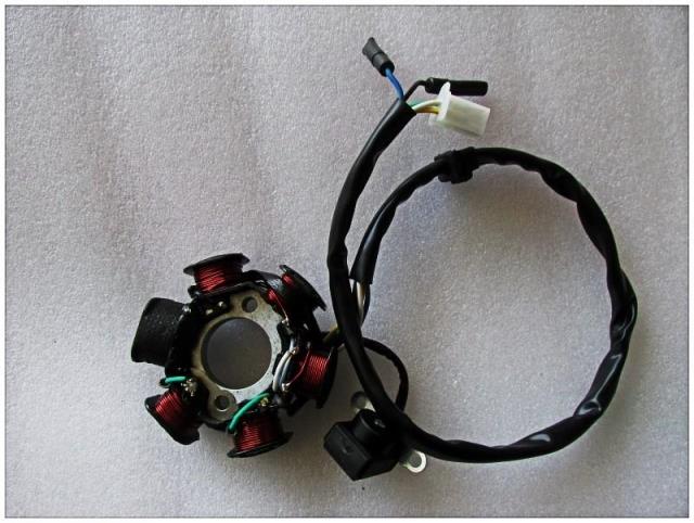 GY6-125 Haumai Electric Bicycle Middle Sand AC DC 6 Six Level Scooter Electric Bike Full Wave Stator Coil