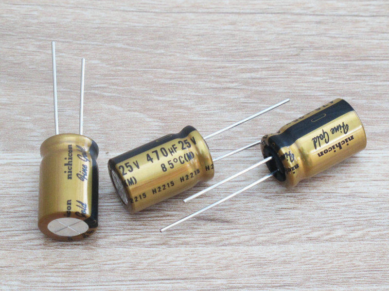 NICHICON UFG, Fine Gold MUSE capacitors