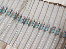 6 Color ring BC Philips resistor MRS25 75K 1% copper foot metal film resistor 10 price