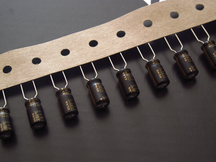 4 7UF 100V Copper pin audio capacitors ELNA INA TONEREX II