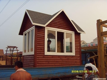 (Motorboat pier)Water pontoon project Floating wooden house project Breeding tourism water wooden house project