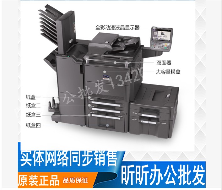 Kyocera 3501i 4501i 5501i 6501i 8001i mạng quét màu máy photocopy đen trắng - Máy photocopy đa chức năng