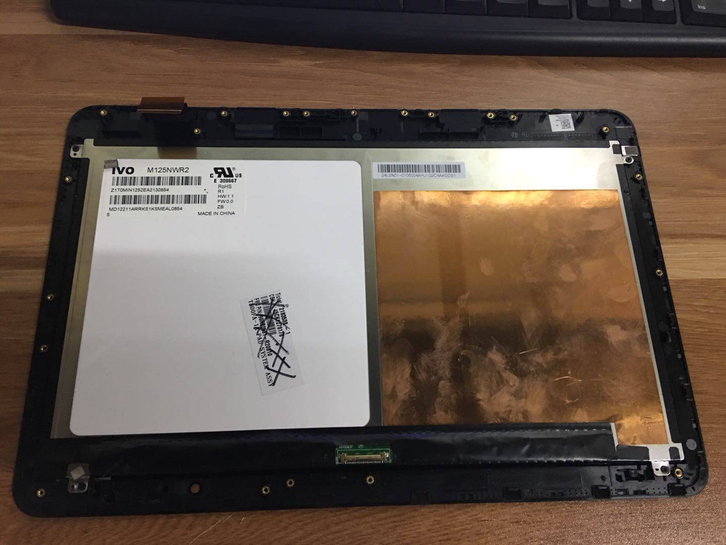 12 5 inches apply Watson ASUS T300 T300FA liquid crystal touch screen assembly