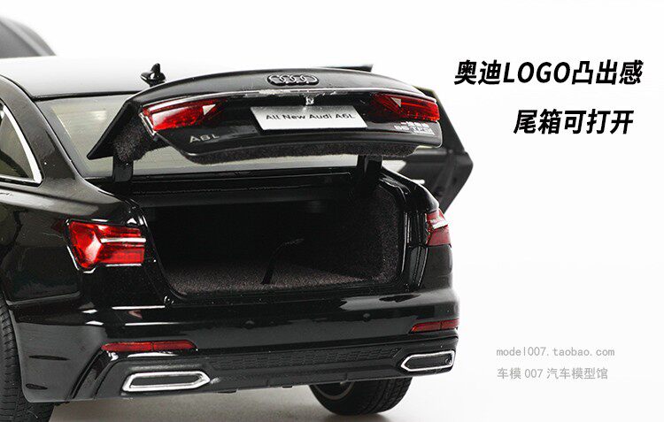 Модель машины 一汽原厂2019全新款奥迪a6l合金aii new a6l仿真1:18汽车模型轿车 OTHER