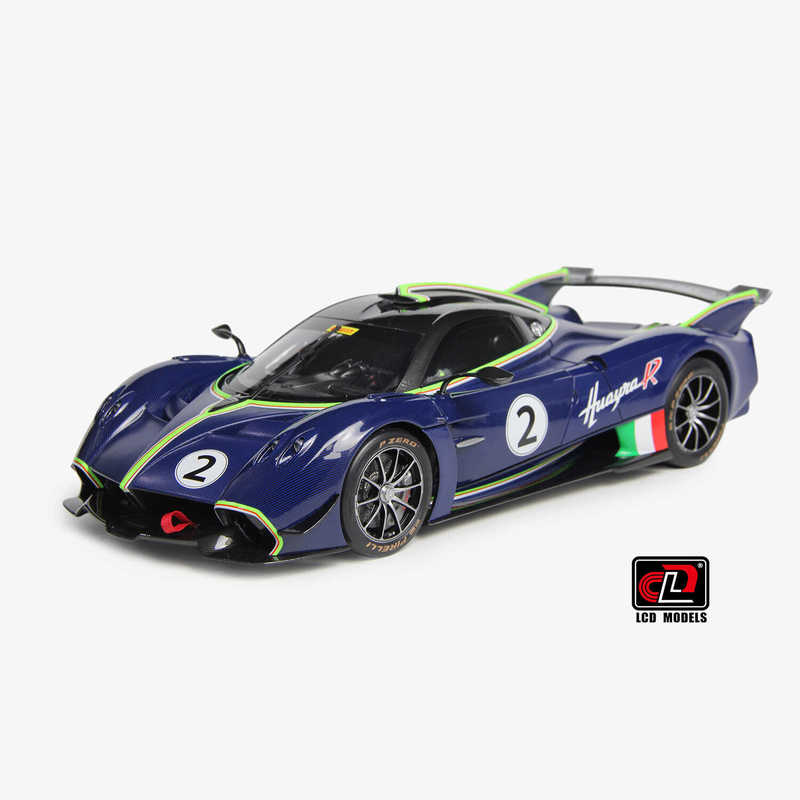 Lcd 1:18 Pagani Huyara R Alloy Car Model Gift Collection