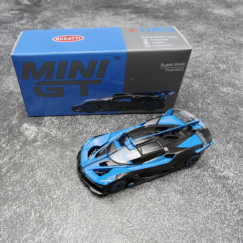 Minigt 1:64 Bugatti Bolide Car Model # 1063 Minigt 1:64 Bugatti Bolide Car Model # 1063