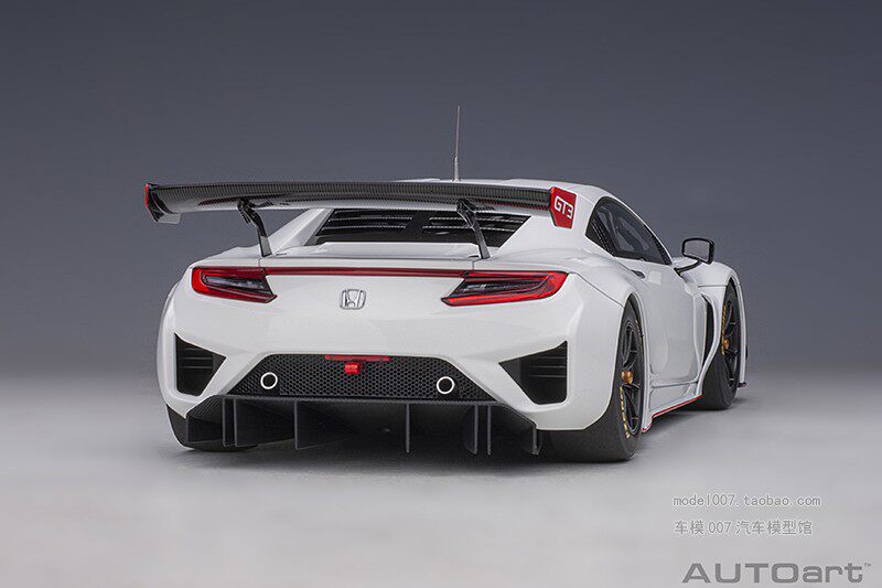 Модель машины autoart/奥拓 1/18 本田nsx honda nsx gt3 2018 汽车模型