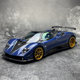 Almost Real Ar+1:18 Pagani Zonda Tricolore 2010 Carbon Fiber Car Model