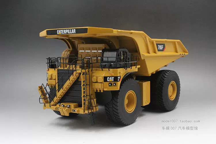 CAT Carter 1/50 795F Mine Transporter Mining Truck Dump Truck Mô hình hợp kim tĩnh đồ chơi mô hình xe cẩu