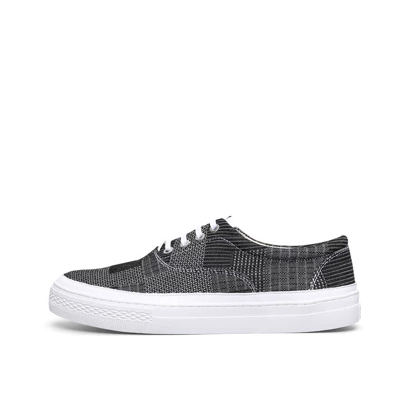 BLESS SHOE denim Nhật Bản denim phong cách Nhật Bản low-cut giày trượt ván cổ điển - Giày thấp sneaker nam