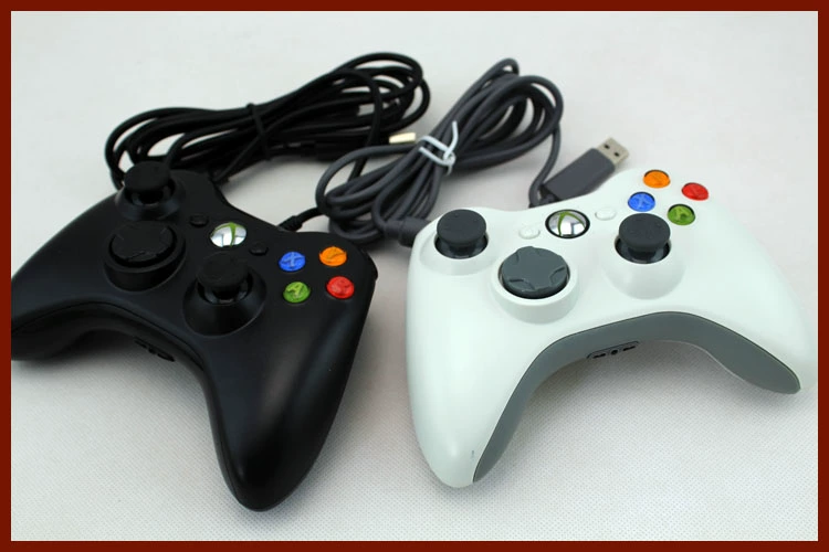 Bộ điều khiển trò chơi máy tính có dây XBOX360 Giao diện USB hỗ trợ NBA2K18 Need for Speed ​​King - Người điều khiển trò chơi