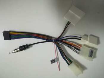 Palm News ຈໍໃຫຍ່ 12 ສາຍໄຟ Camry New Toyota Low-end Adapter Cable Navigation Cable Toyota