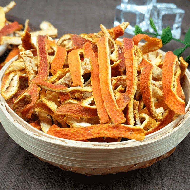 Xinhui old Tangerine peel 500g Authentic new orange peel Guangdong Jiangmen specialty nine dried silk orange peel Orange peel tea