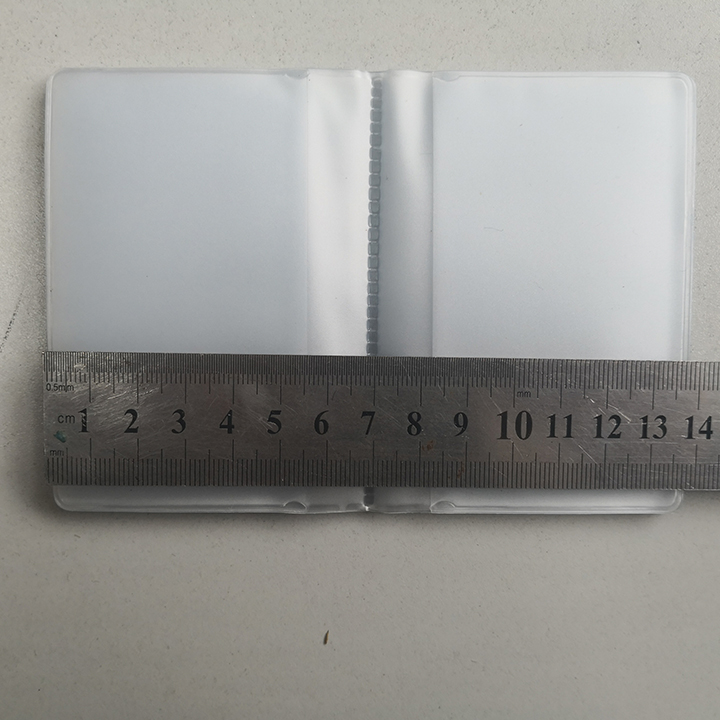 Gói thẻ PVC bên trong xe dòng bên trong trang 26 thẻ 9.5 * 14 bìa thẻ rời DIY hướng dẫn sử dụng thẻ kinh doanh trái tim - Chủ thẻ ví nam cao cấp