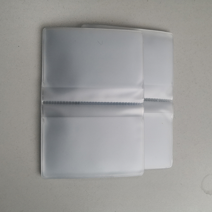Gói thẻ PVC bên trong xe dòng bên trong trang 26 thẻ 9.5 * 14 bìa thẻ rời DIY hướng dẫn sử dụng thẻ kinh doanh trái tim - Chủ thẻ ví nam cao cấp