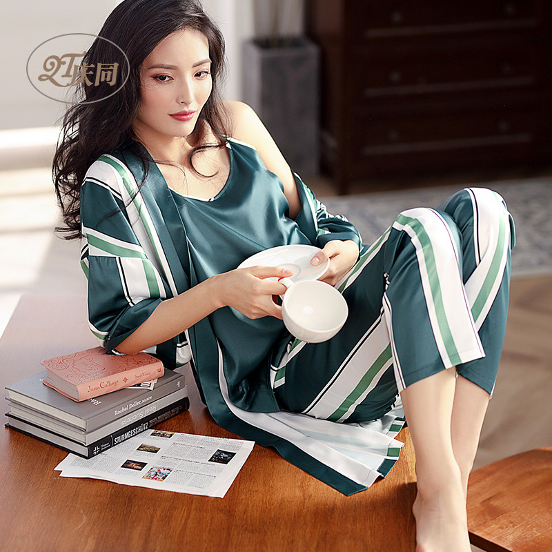 Pyjama pour femme en Polyester Polyester  à manches - Ref 2992450 Image 1