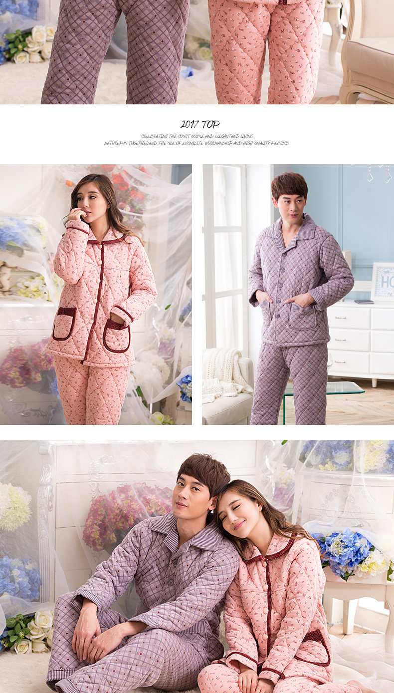 Pyjama mixte en Coton à manches longues - Ref 3004882 Image 13