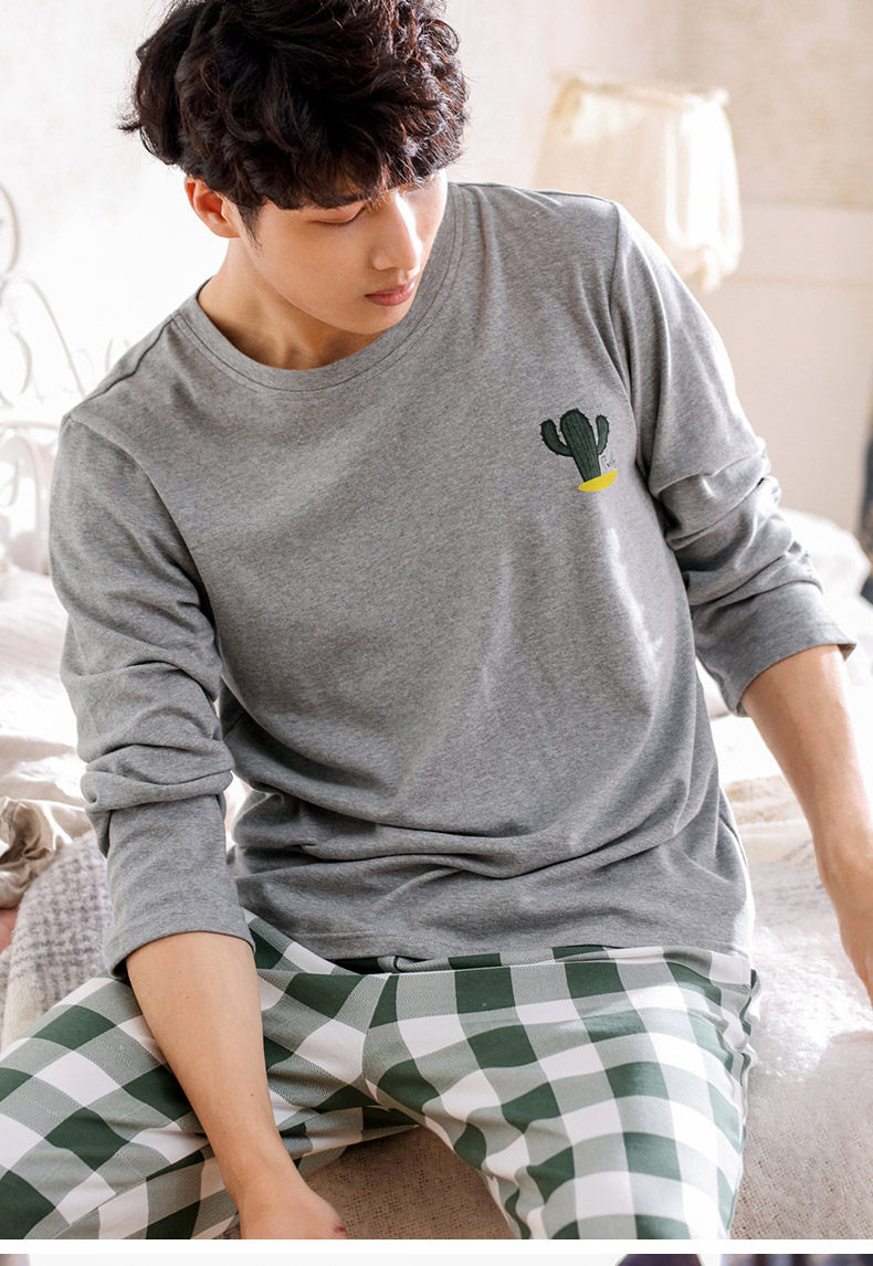 Pyjama mixte en Coton à manches longues - Ref 3004854 Image 13