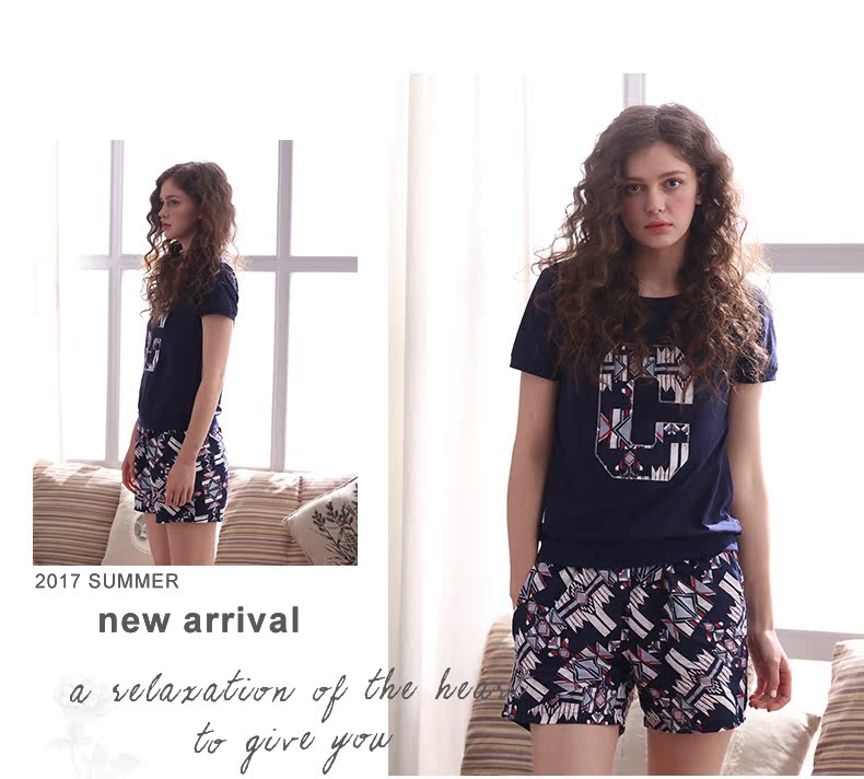 Pyjama mixte en Coton à manche courte - Ref 3004865 Image 19