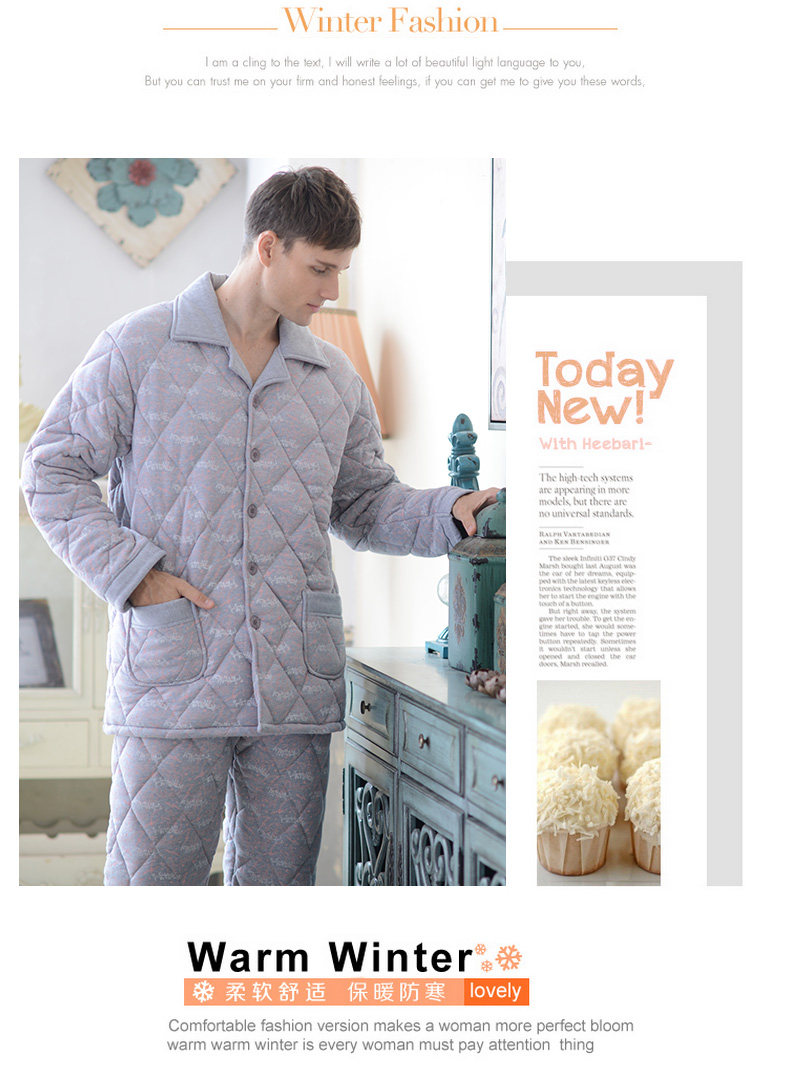 Pyjama mixte en Coton à manches longues - Ref 3004878 Image 16