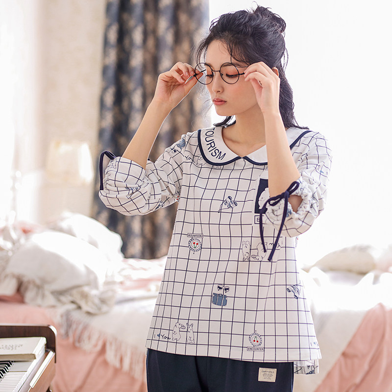 Pyjama mixte en Coton à manches longues - Ref 3004859 Image 4