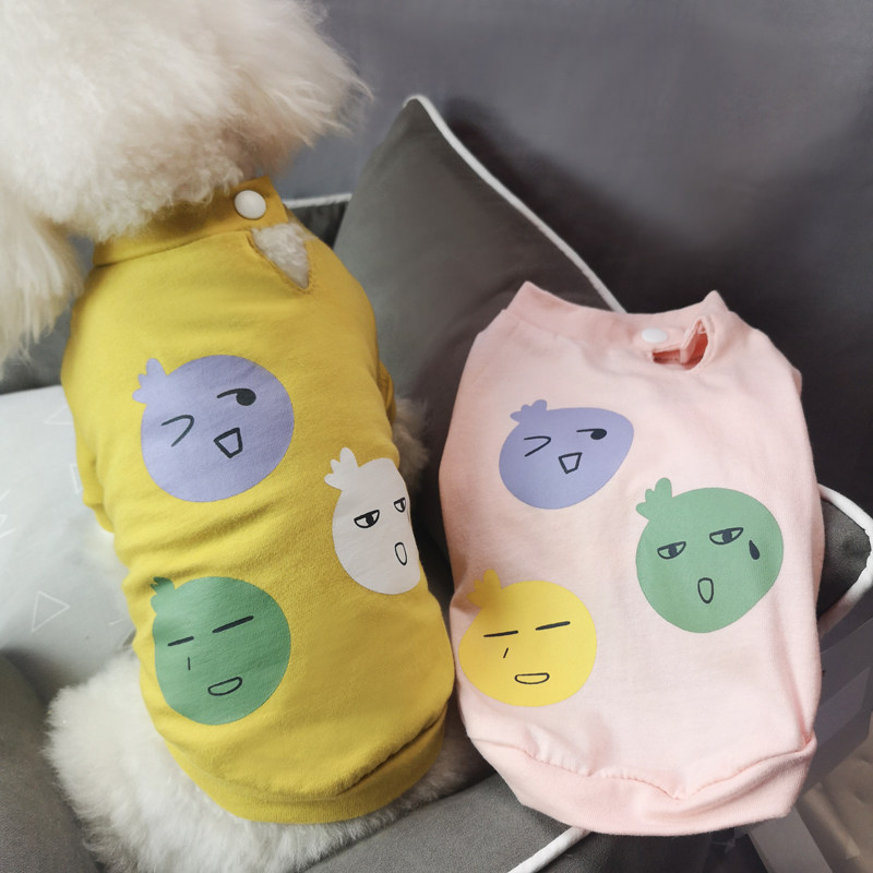 Spring and summer thin pet clothes breathable than Beaurmi Shennary Catty VIP Teddy Dog Clothes