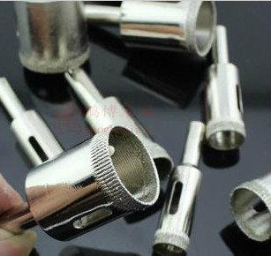 Tile Driller Glass Drill Diamond Sand Glass Bore-hole Drill Bit 3mm-60mm Electric drill