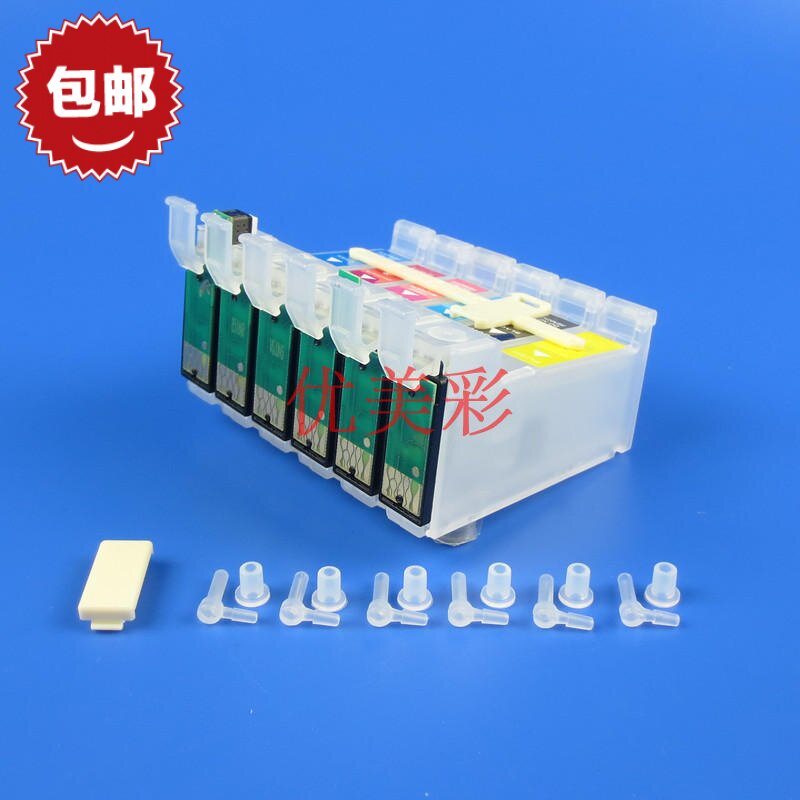 Suitable for EPSON T50 R270 R290 1390 1400 R330 T60 P50 continuous ink supply system ink cartridge with chip