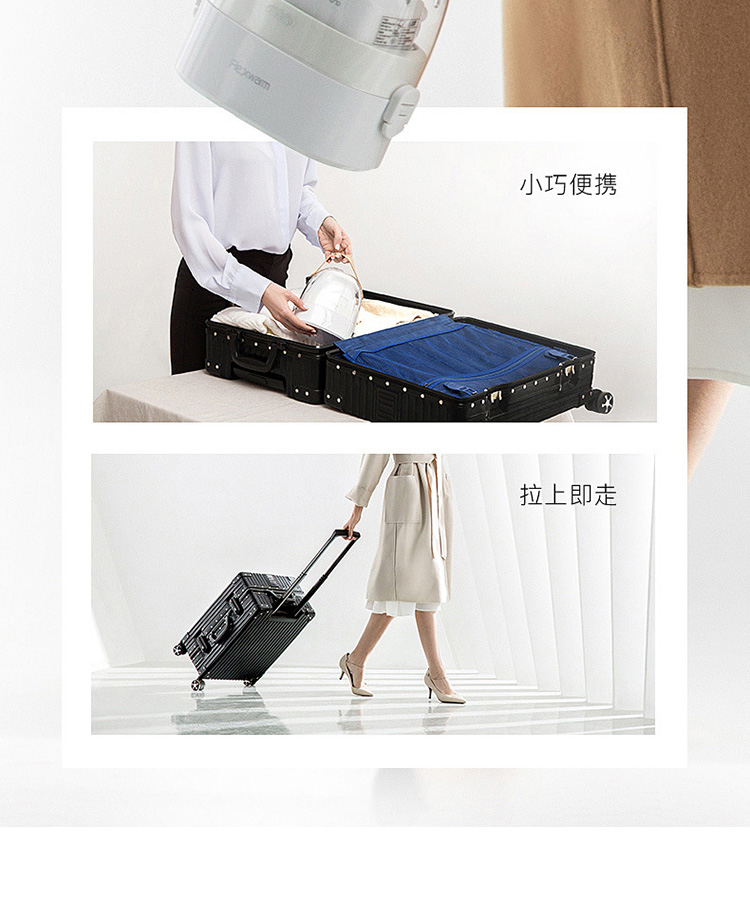 bàn là mini du lịch Felex FLEXWARM bàn ủi hơi nước treo máy nóng cầm tay hộ gia đình nhỏ ủi nhỏ - Điện sắt bàn là hơi nước lock&lock
