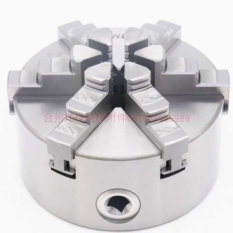 Six-claw self-centering clamping head K13 160200 4 inch 5 inch 6 inch 8 inch 10 inch Three-inch linkage six-claw collet