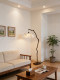 Trendy Floral Floor Lamp with Artistic Design and Pleated Lighting, High Aesthetic Appeal, Decorative Lamp for Living Room Sofa Corner