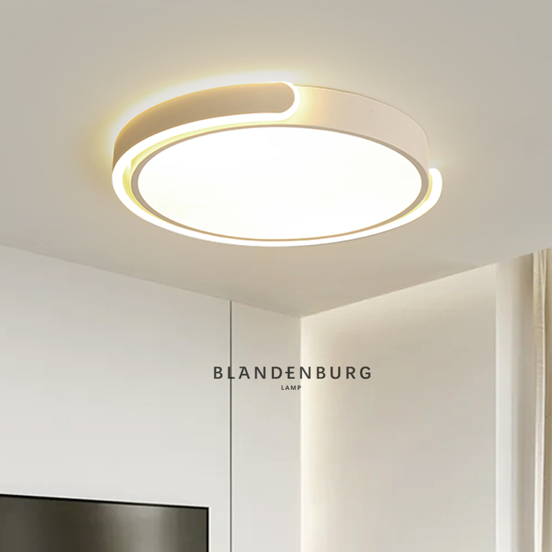Round Ceiling Lights Nordic Light Lavish Minimalist Modern Living Room Room Lights Cozy Creative Personality Bedroom Led Lights-Taobao