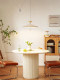 Wind Chime Chandelier Simple Modern High-End Atmospheric Dining Table Bar Lamp Designer Creative Shape Atmospheric Restaurant Lamp